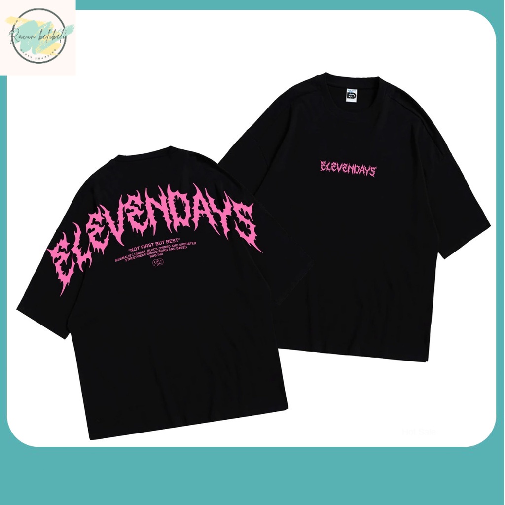 KAOS PRIA TERBARU / Oversize - T-Shirt Oversize Elevendays - T-Shirt Distro - Baju Kaos - T-Shirt Co