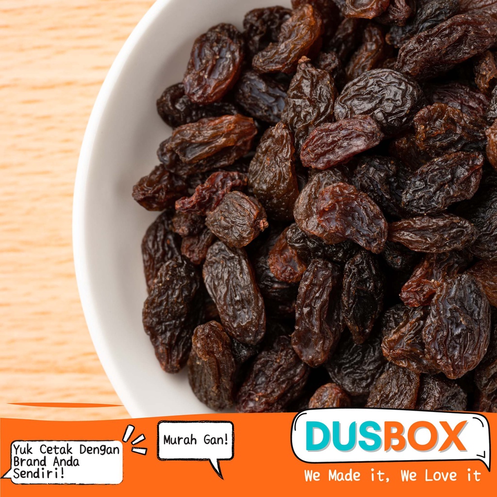 

Kismis / Kismis kemasan Repack / Kismis Kemasan 1kg