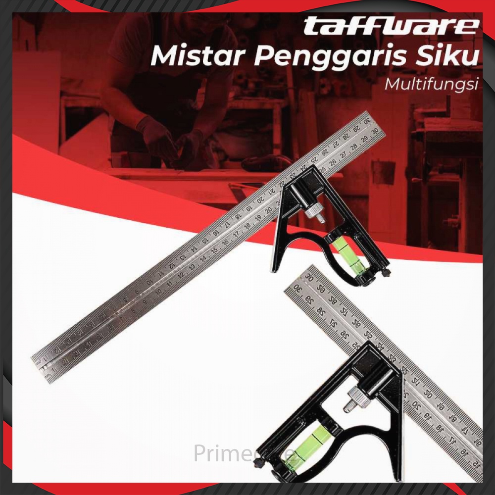 

Mistar Penggaris Siku Tukang Multifungsi PK142