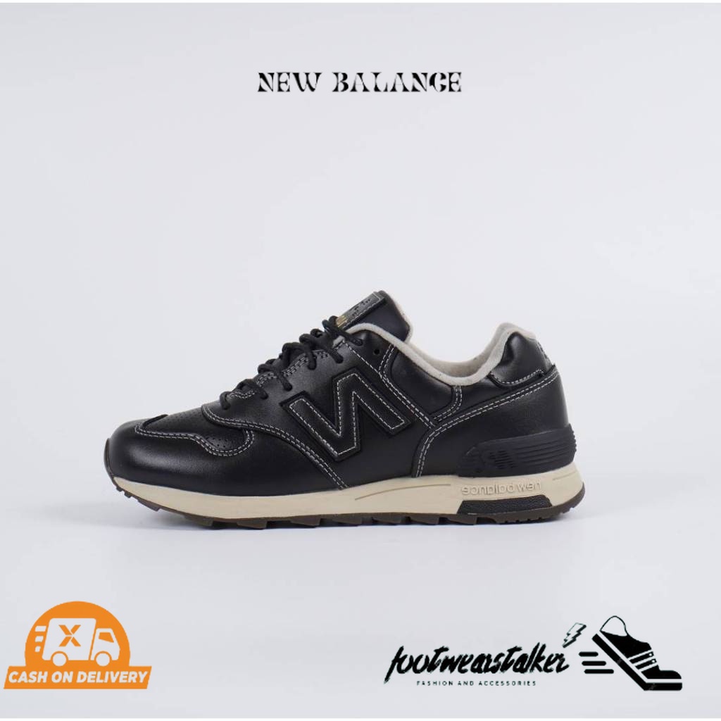 Sepatu sneakers nb1400 leather Series Black M1400LBK