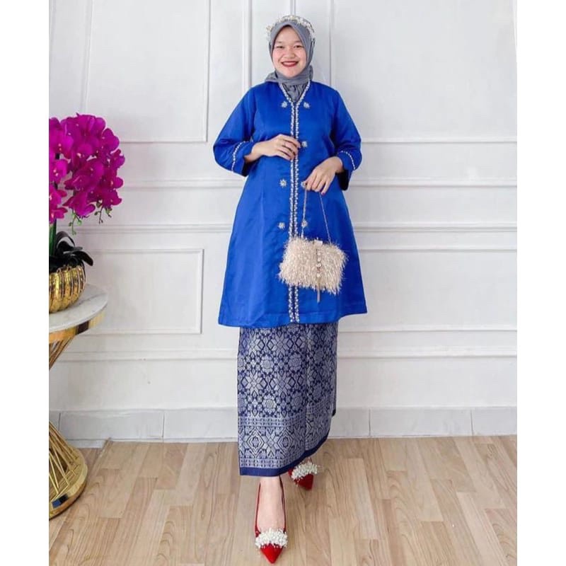 Kebaya Baju Kurung Payet - Kebaya Baju kurung Payet - Kebaya Seragam payet songket - Kebaya Kondanga