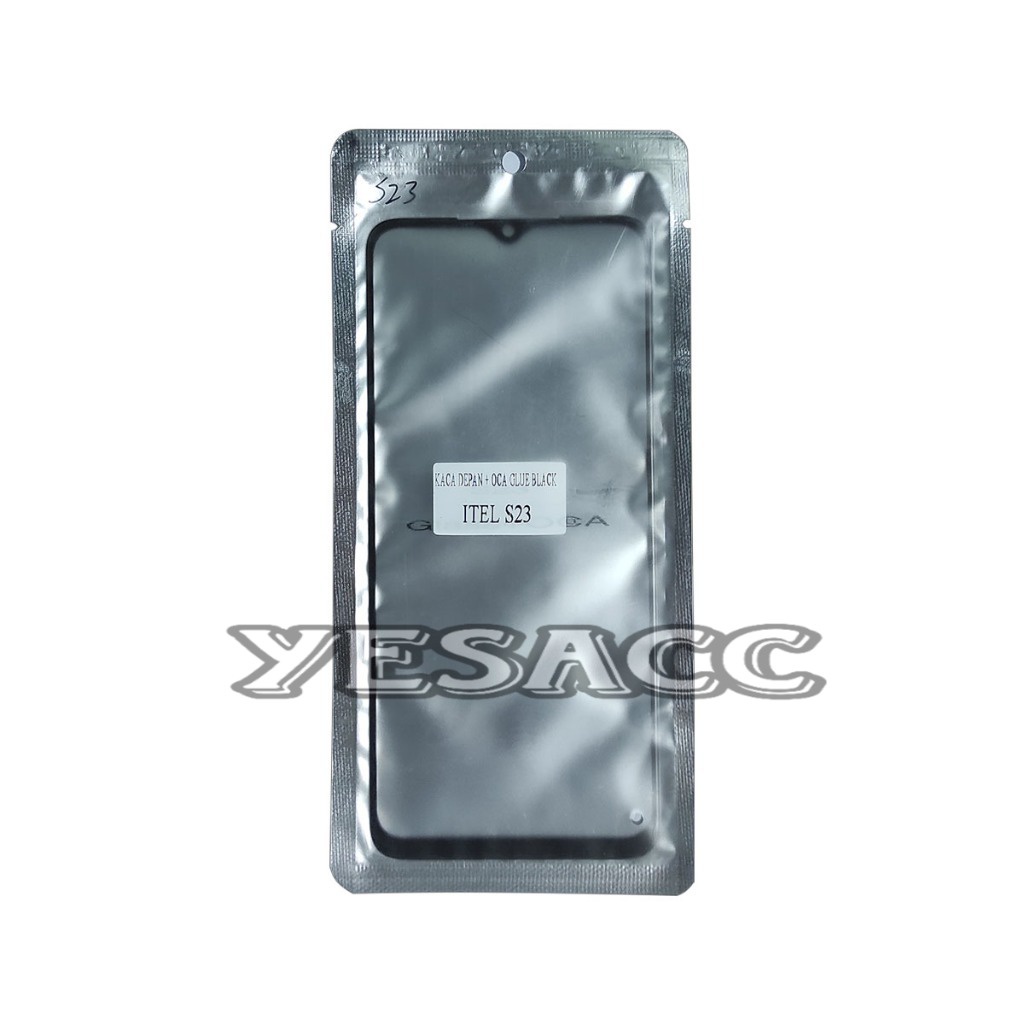 KACA LCD ITEL S23 PLUS LEM OCA