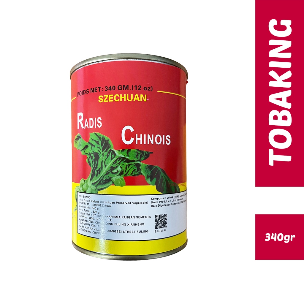 

Lobak Kaleng 340gr Radis Chinois Szechuan Preserved Vegetable