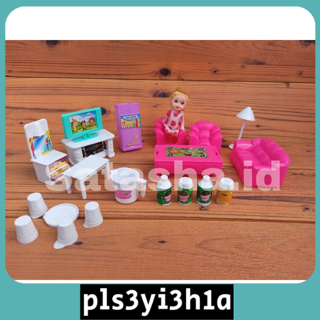 MAINAN ANAK MURAH/MAINAN BARBIE PERLENGKAPAN RUMAH FI.558