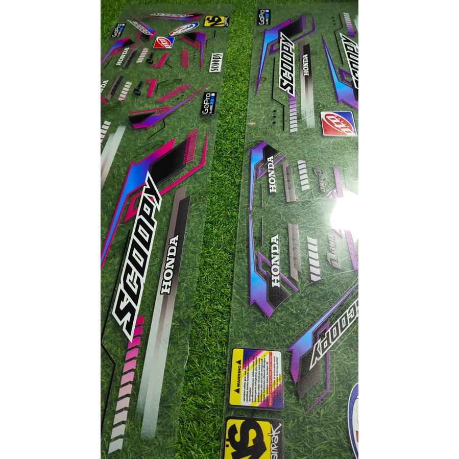 

STRIPING SCOPY NEW LIST STICKER POLET BENING TRANSPARAN