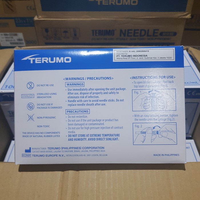 Spuit 5cc Terumo/ Syringe 5cc Terumo / Syringe 5ml Terumo / Terumo 5cc