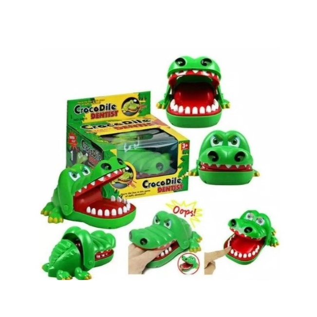 Mainan Anak Prank Crocodile Dentist Game Mainan Gigit Buaya Edukasi Sensori Motorik Montesori Kado Bekasi Jakarta Hobby And Toys