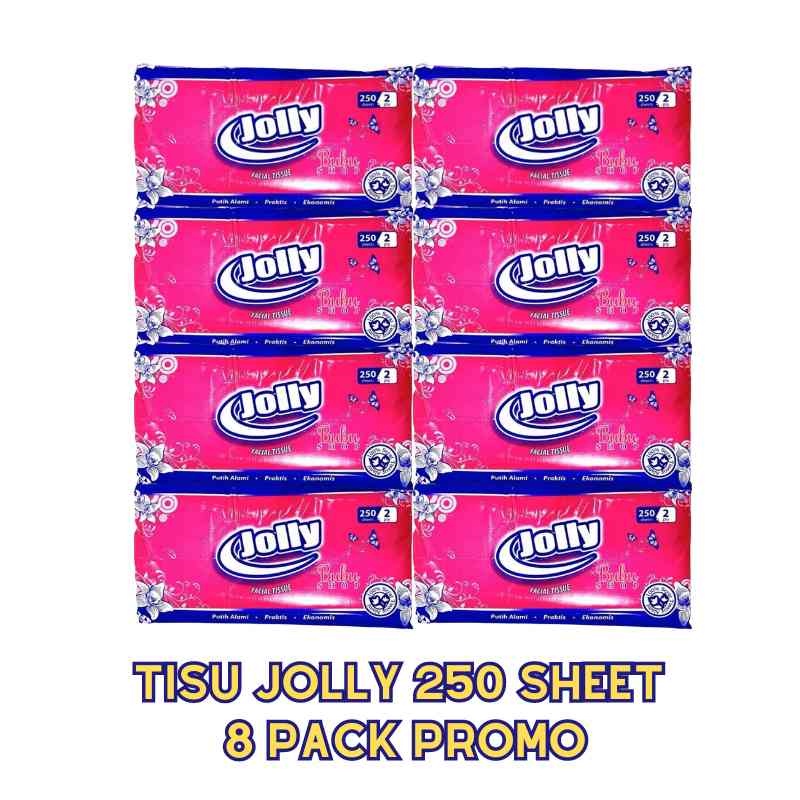 COD Tissue Tisu Jolly 250sheet 8pcs