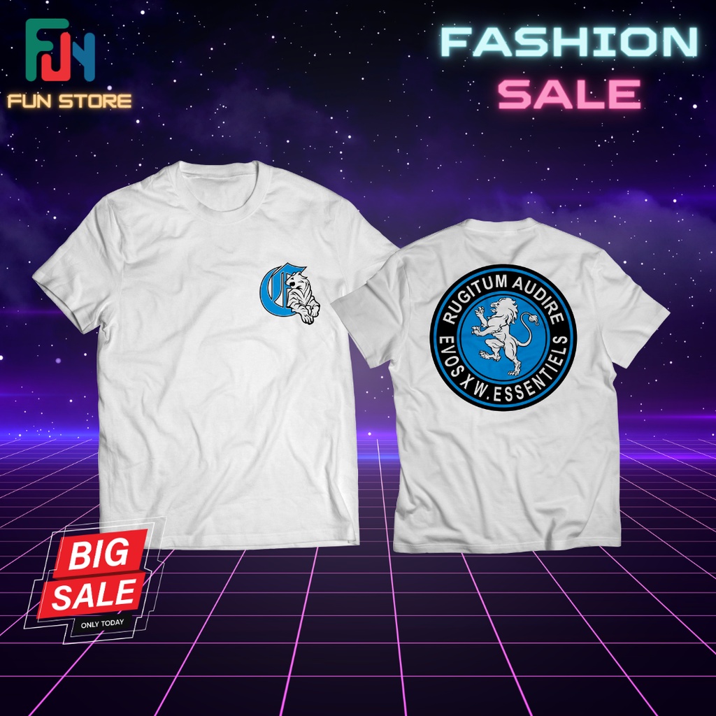 T-Shirt Evos Esport Mobile Legend 2023 Kaos Oversize Rrq Hoshi Evos Btr Alterego Onic Echo Oversize 