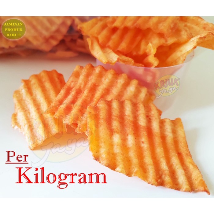 

[KUALITAS TERJAMIN] - KRIPIK SINGKONG RASA BALADO ( KILOAN / CURAH ) Murah