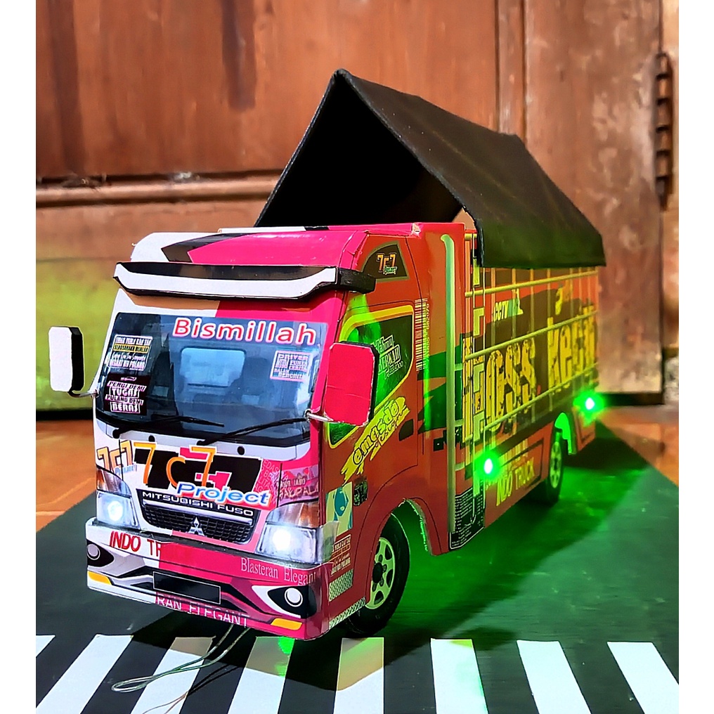 Boss Kecil Miniatur Truk Oleng full variasi
