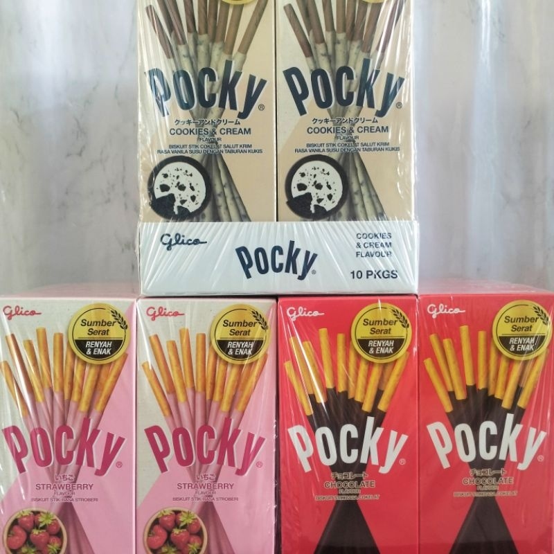 

Glico Pocky Mini Per Pack (Isian 10 pcs)
