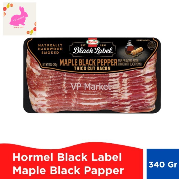 

Hormel Black Label Maple Black Pepper Bacon 340g