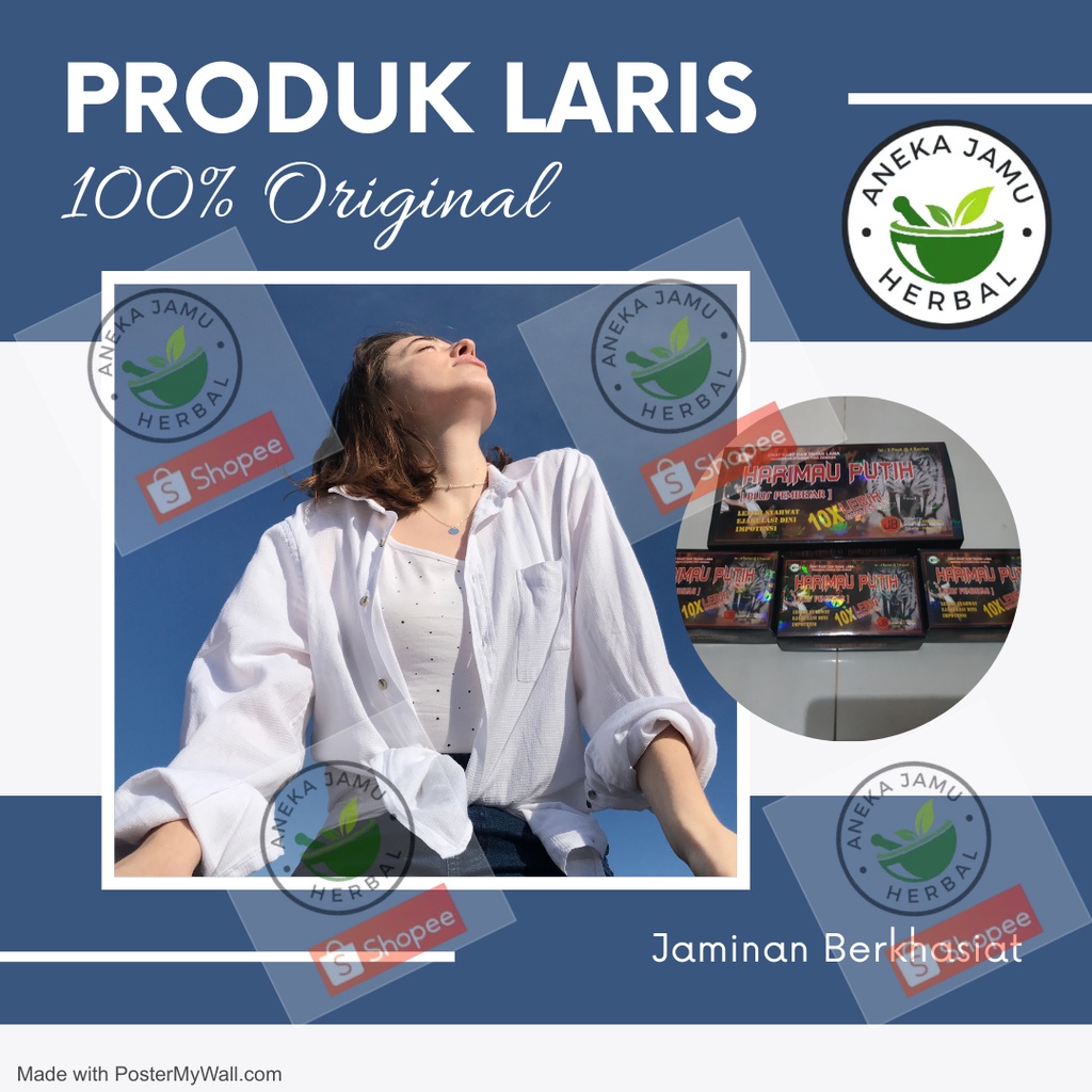 

herbal/AJHharimauputihAsli/ original KAP