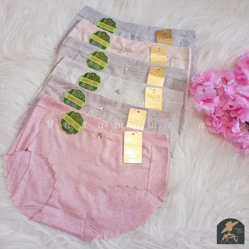 TALLY CD CELANA DALAM 3604 | FREE SIZE | FIT XXL | BAHAN KATUN BAMBOO |