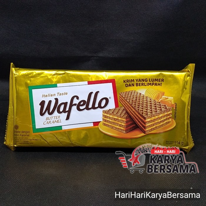 

ROMA WAFER WAFELLO ITALIAN BUTTER CARAMEL 114GR