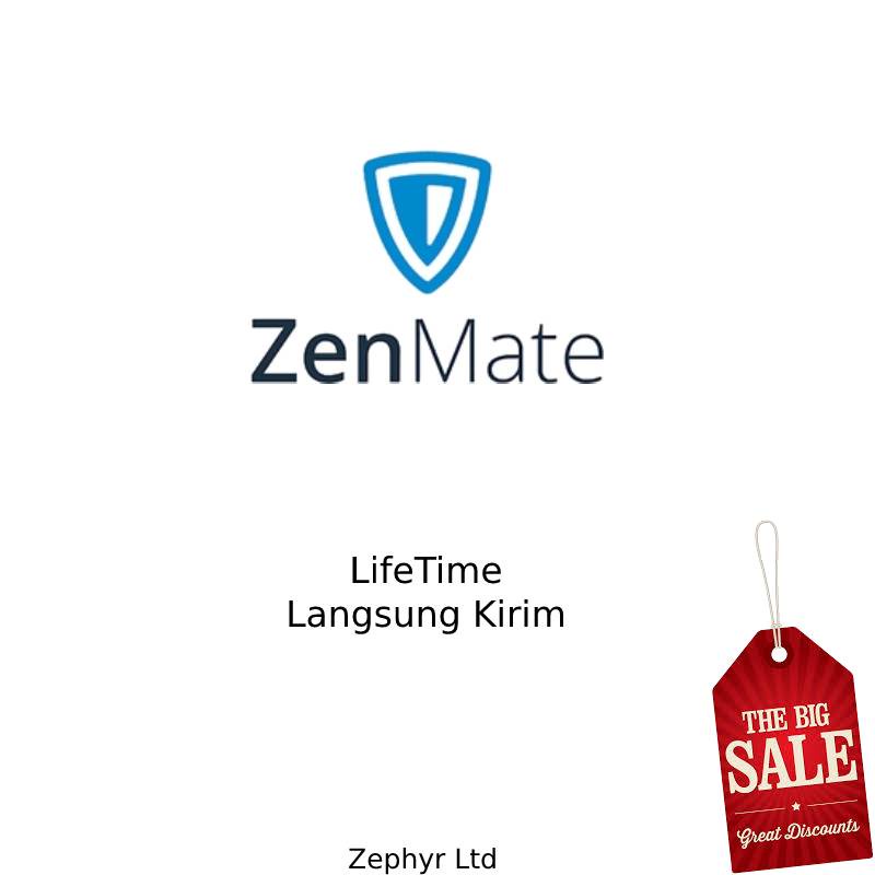 Lifetime ZenMate Premium VPN