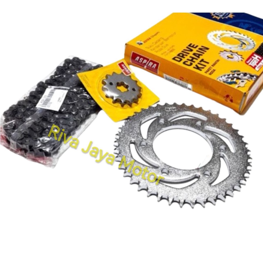 Gear Gir Paket Set Vixion Lama Old New Nvl Nva Byson R15 Original Aspira Astra Otoparts