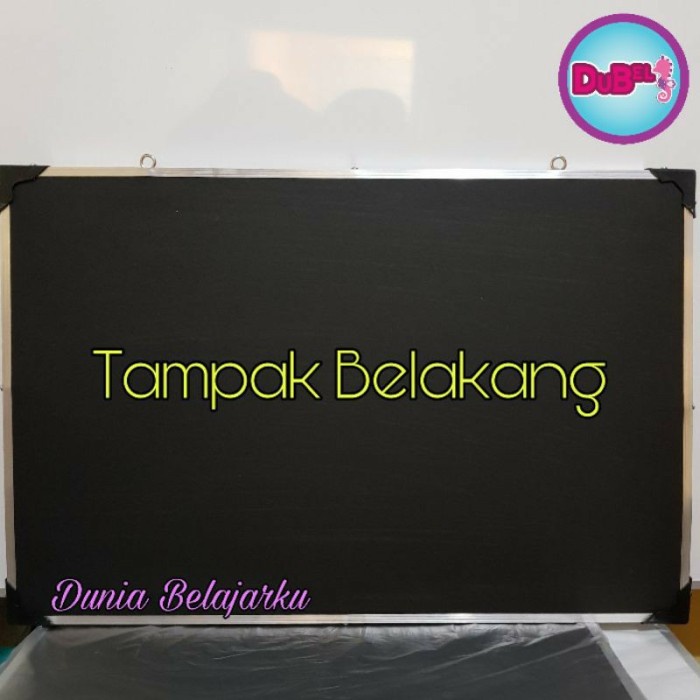 

Papan Tulis White Board 40x60cm / BONUS 1 SPIDOL - 35X50