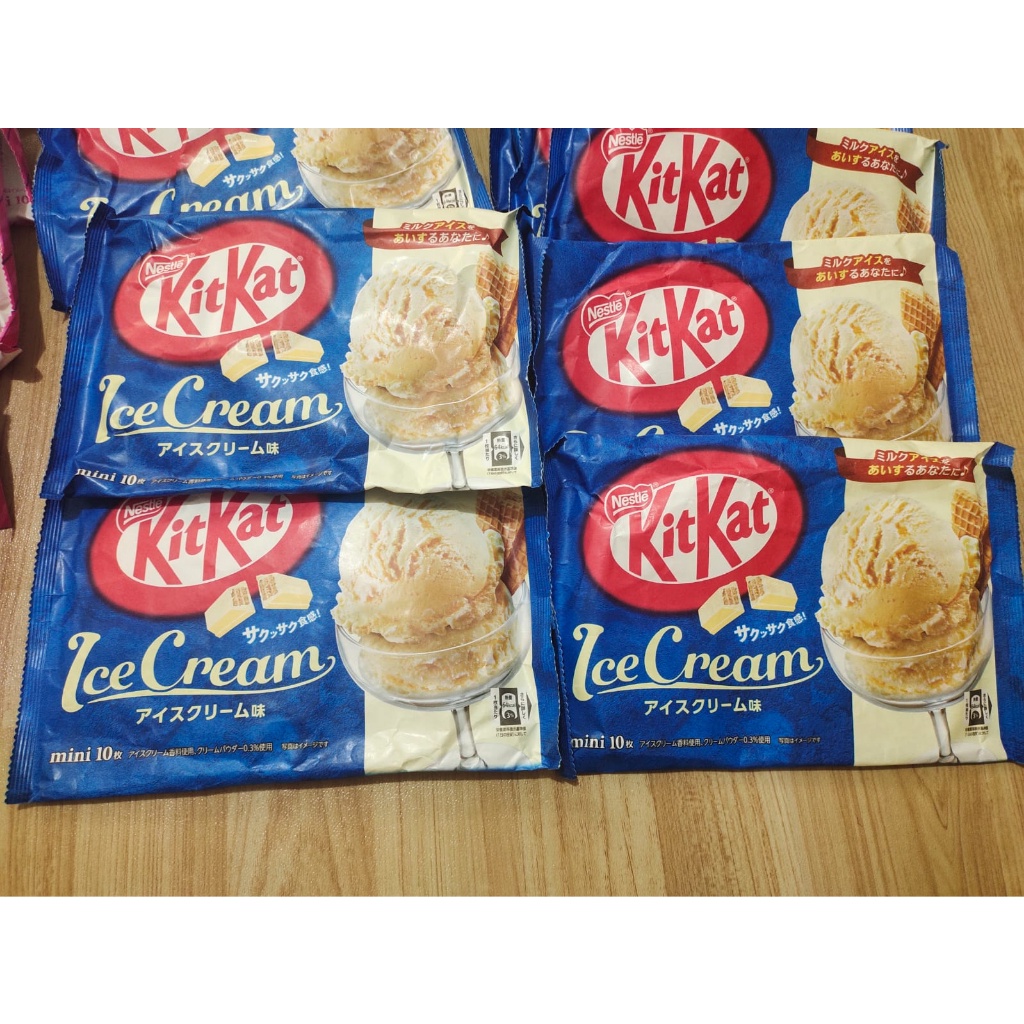 

Nestle Kit kat Kitkat Ice Cream isi 10