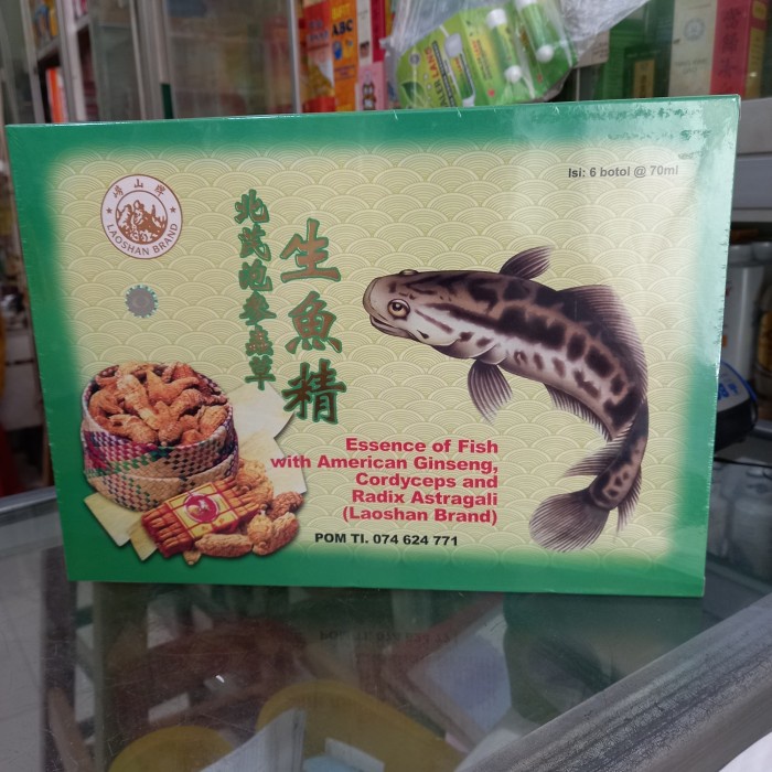 

Lao Shan Brand Essence Of Fish- Sari Pati Ikan Haruan/Gabus