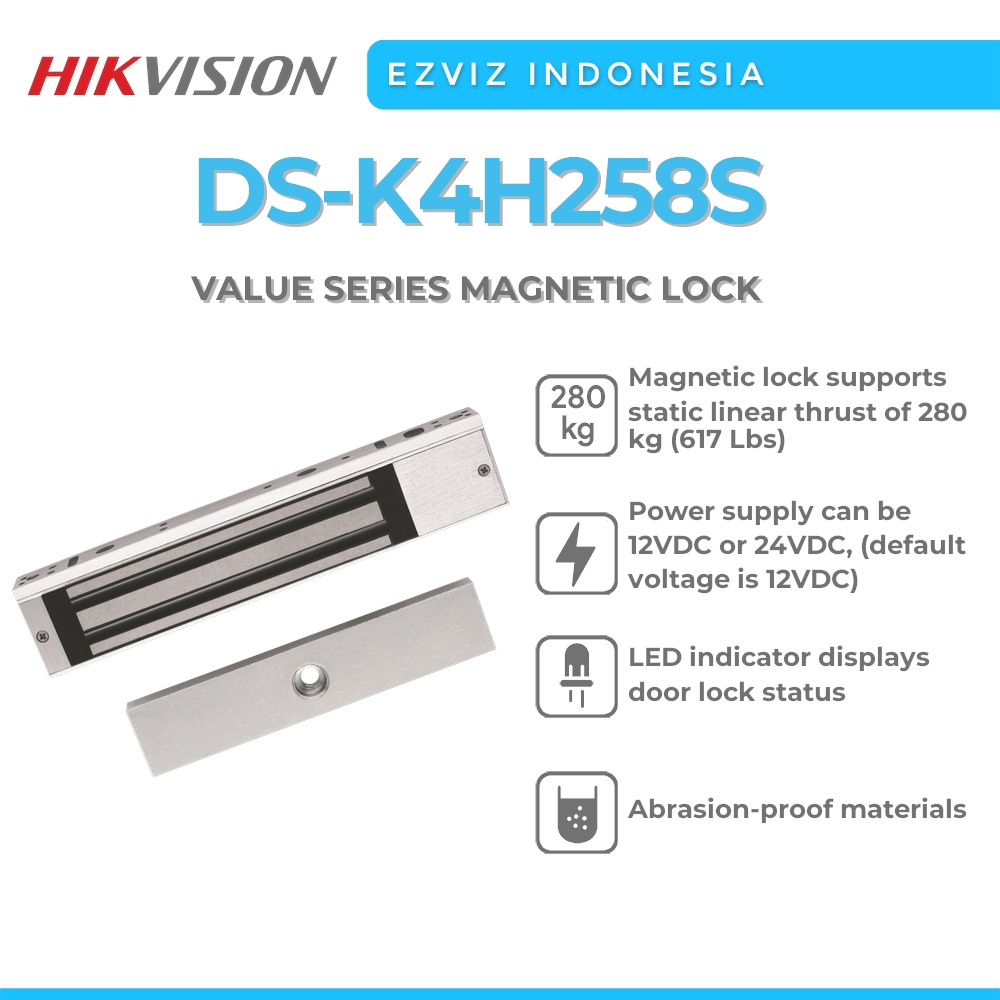 HIKVISION DS-K4H258S VALUE SERIES MAGNETIC LOCK