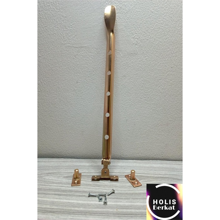 RAMSKAR / LAMSKAR LUBANG PENAHAN JENDELA GOLD