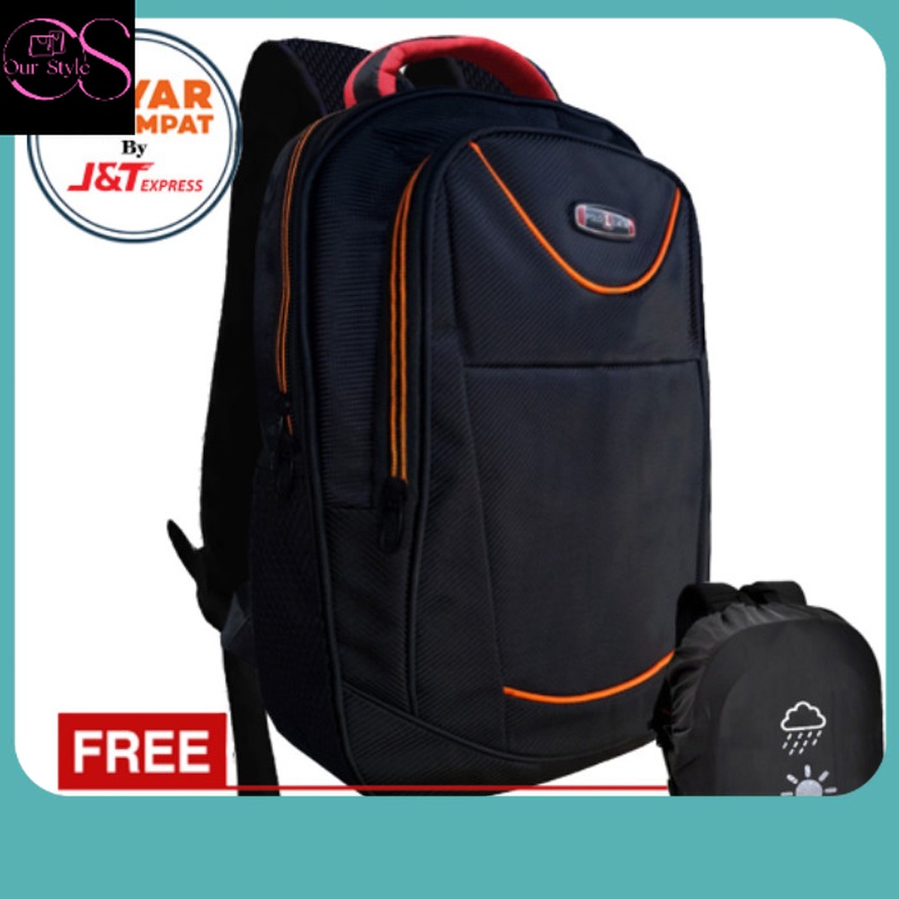Tas Kualitas Terbaik / Shopee 12.12 BIRTHDAY SALE Tas Polo Ransel Sekolah SMP SMA Tas Kuliah Model C