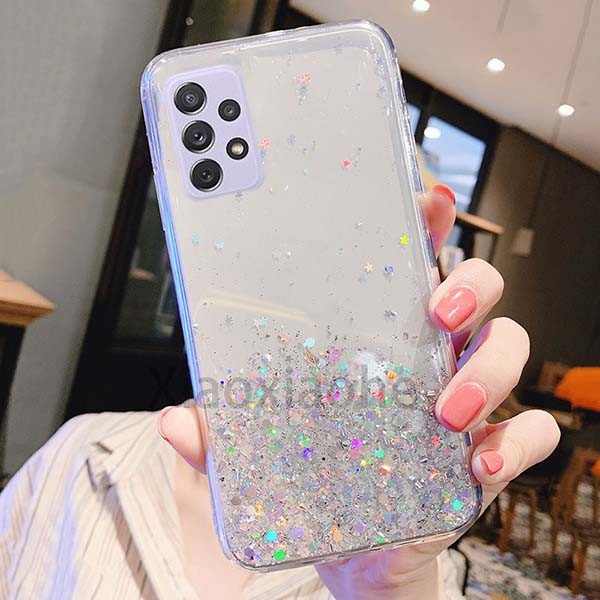 Soft Case Samsung A52s 5G Case Premium Glitter Cover Luxury Casing