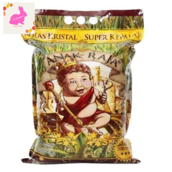 

Beras Kristal Super Kepla Anak Raja 5kg