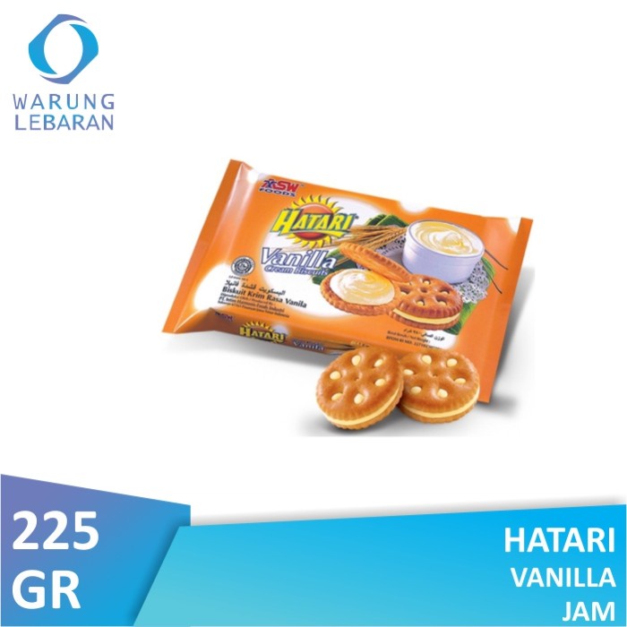 

Hatari Vanilla Jam Biscuits 225gr