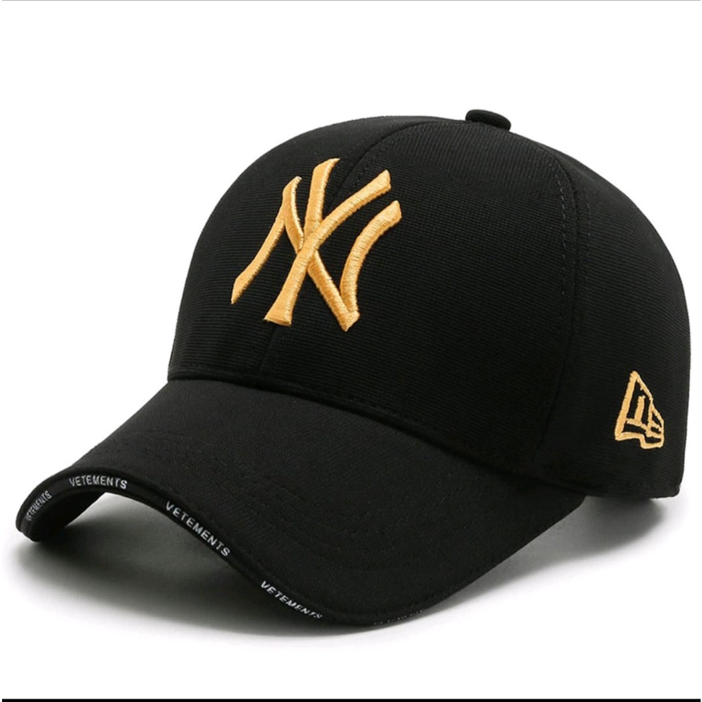 Topi Baseball NY VETEMENTS Pria Wanita Fashion Snapback Import Cap NEw Yourk Premium(COD)