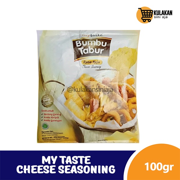 

My Taste Cheese Seasoning 100 gr - Bumbu Tabur