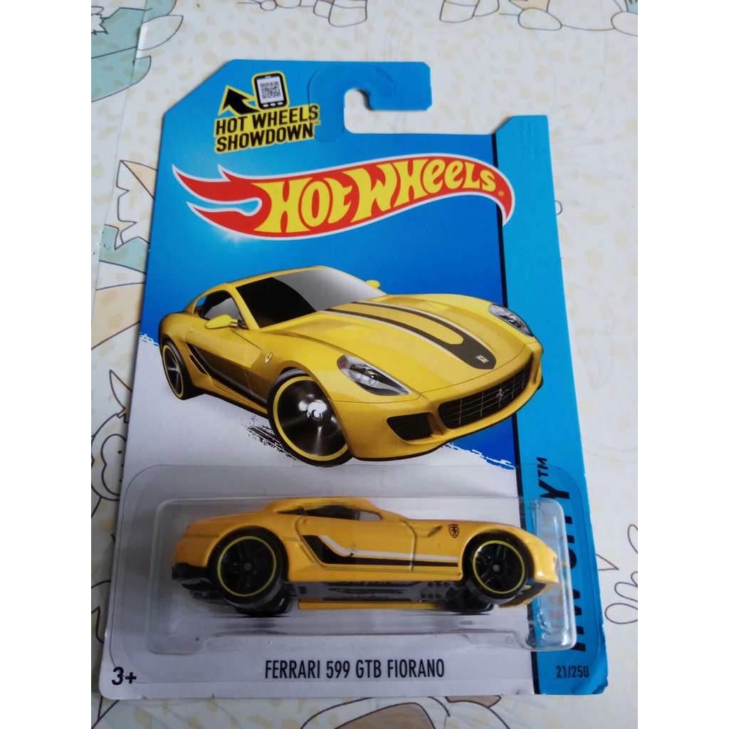 Hot Wheels - Ferrari 599 GTB Fiorano Yellow HW City