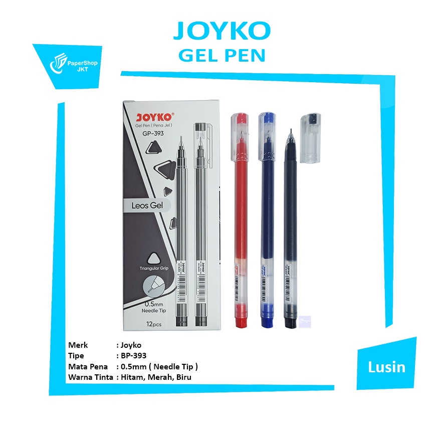 

Joyko - Gel Pen GP-393 Leos Gel - Lusin