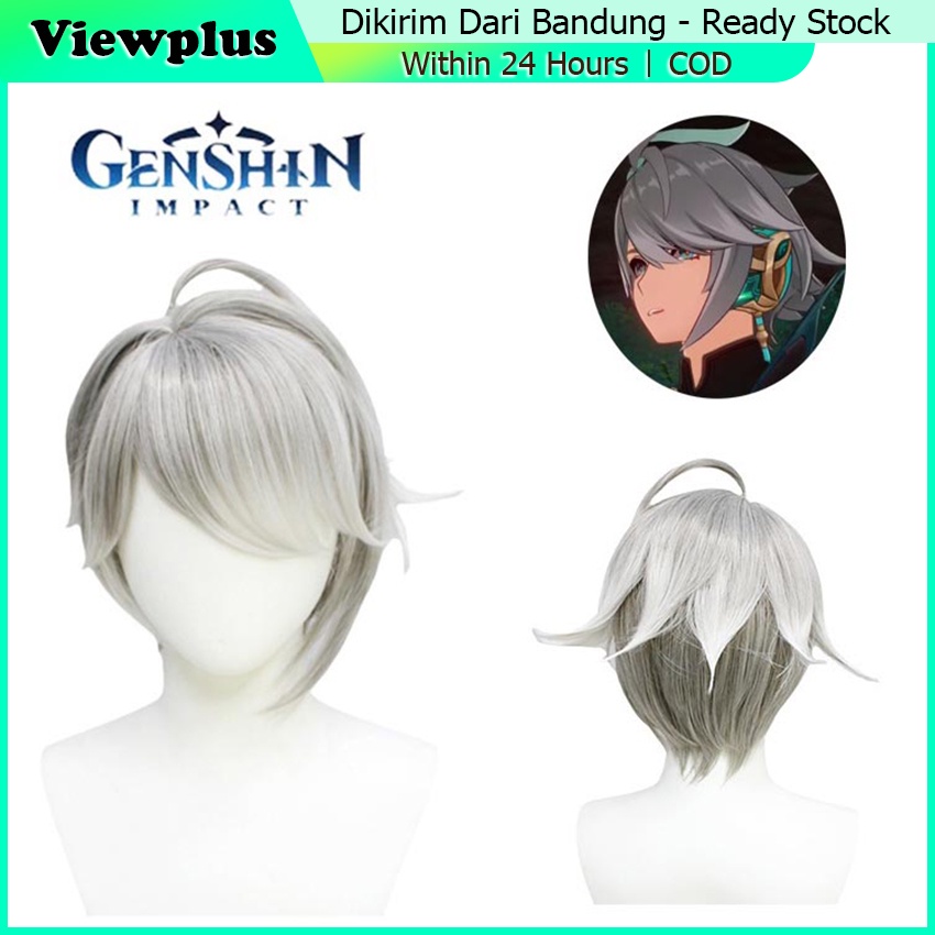 Alhaitham Wig Genshin Impact Cosplay Alhaitham