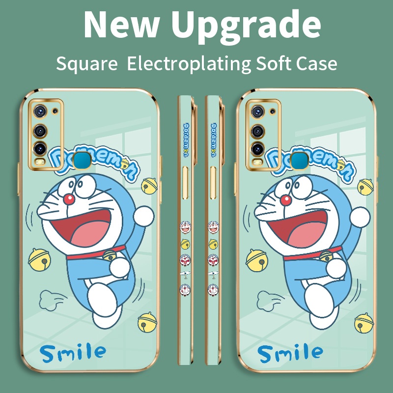 Case hp Plating Lens Softcase For Vivo Y30 4G 5G Y30g Y30i Casing For Vivo   Y31 2021 Y32 vivi Y30 S