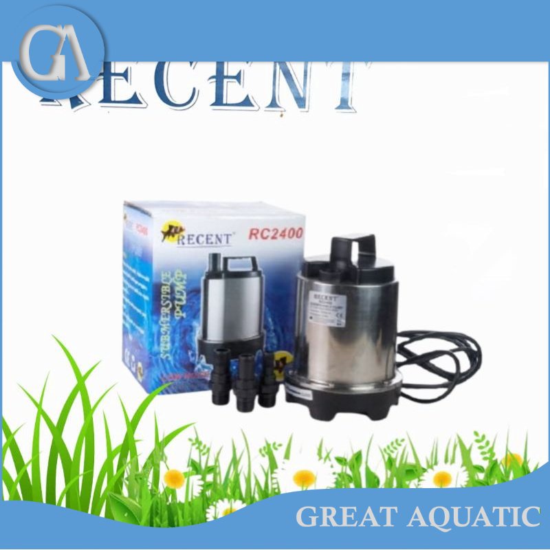 pompa celup kolam ikan recent RC 2400 stainless