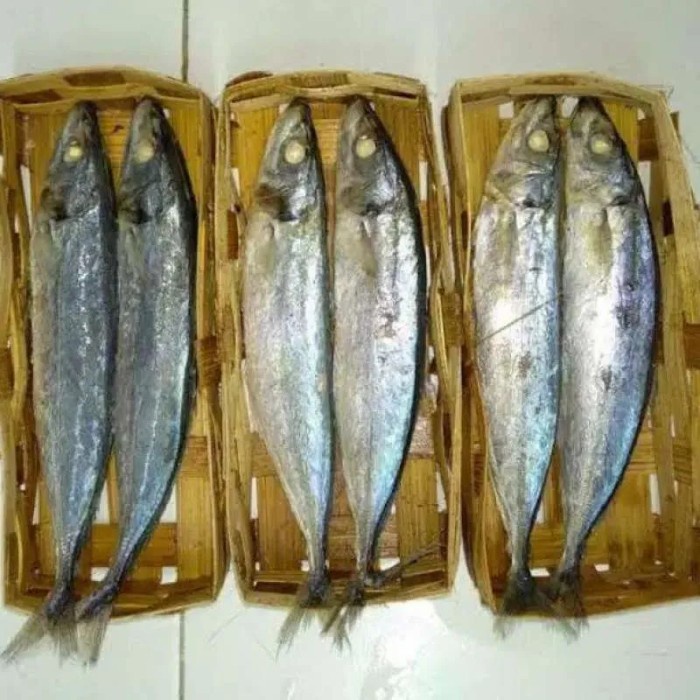 

Ikan Cue Keranjang Cue Kembung Layang, Ikan Pindang Keranjang