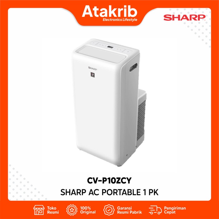 SHARP AC PORTABLE 1 PK CV-P10ZCY With Plasmacluster