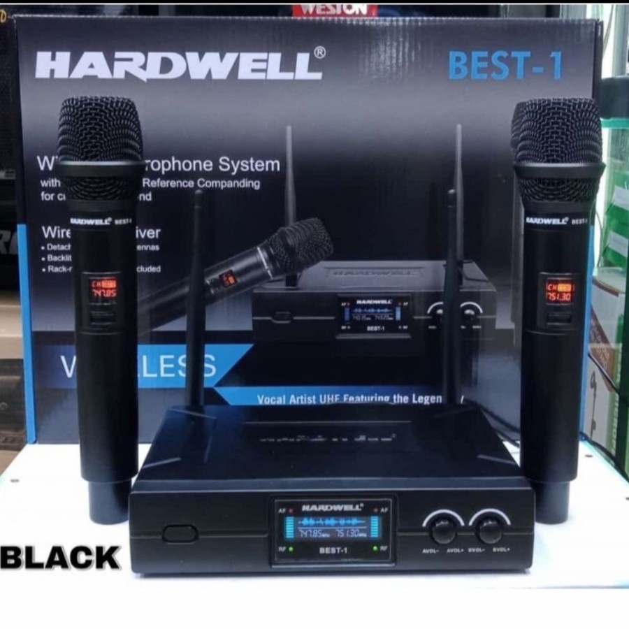 Mic Wireless Hardwell Best 1 Original termurah mic hardwell best1