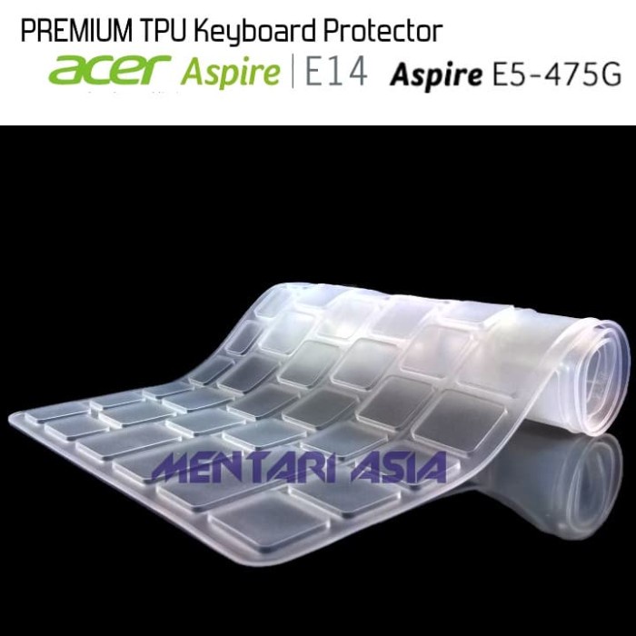 Keyboard Protector ACER Aspire E5-475G 476G -  TPU Clear