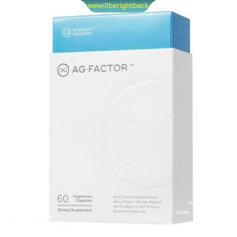 AG FACTOR cera 5 suplemen cera5 anti-aging and whitening skin beauty skin care ag factor cera5 prave