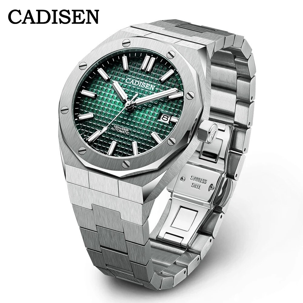 Jam Tangan Pria CADISEN Watch Men Mechanical Wristwatches Japan Movement Men's Automatic Watches 10A