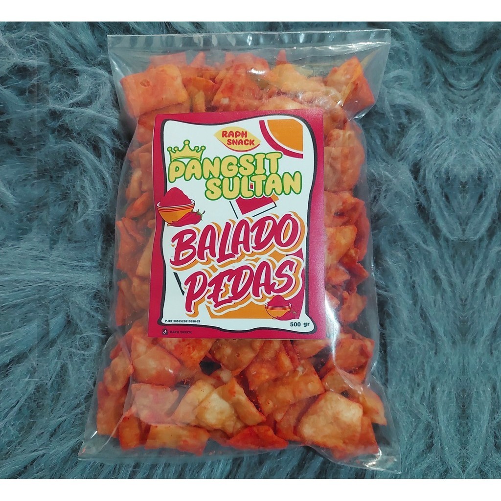 

KERIPIK PANGSIT SULTAN RASA BALADO PEDAS MURAH ENAK GROSIR KILOAN