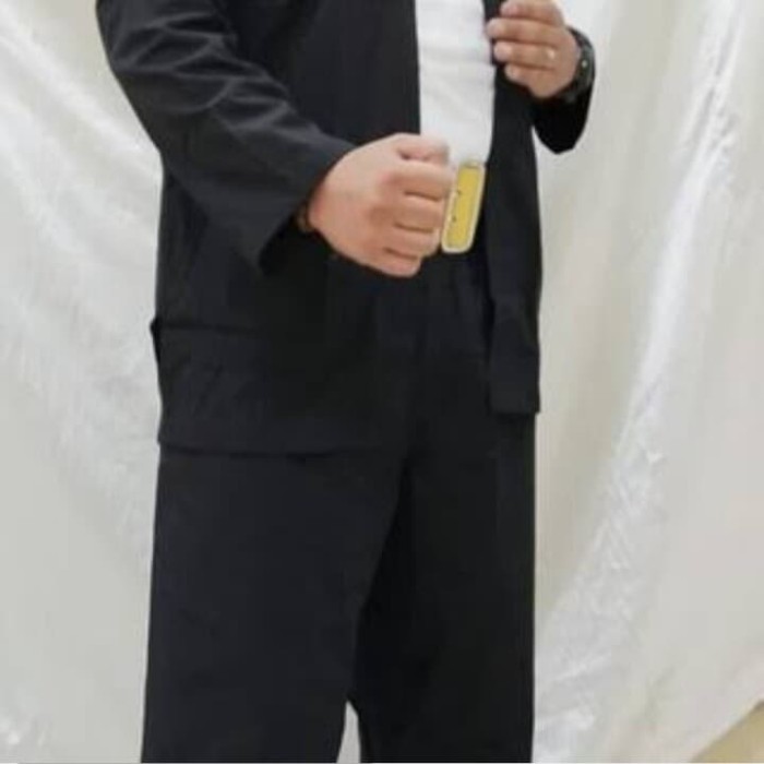 celana pangsi betawi / celana silat - Putih