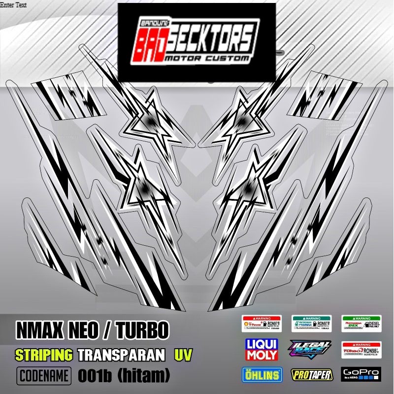 Decal Sticker Striping Variasi Nmax Neo Nmax Turbo Nmax Star Yamaha Nmax 155 Neo S Nmax 155 Turbo Al