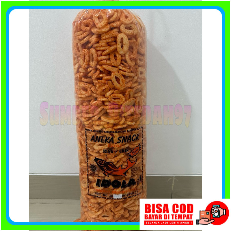 

Kerupuk Ring Pedas Rasa Balado 1000 gr
