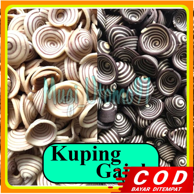 

1kg kuping gajah cream/ hitam