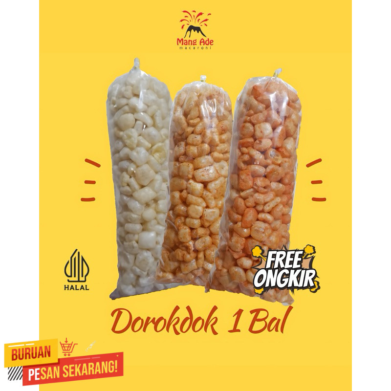 

DOROKDOK / KRUPUK KULIT / RAMBAK MBAHBU 200GR